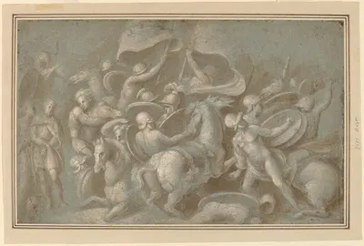 Battle Scene by Biagio Pupini — digital art print download