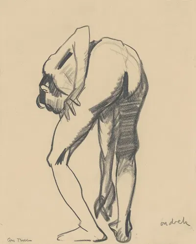Study for 'Riverfront No. 1' by Джордж Уэсли Беллоуз, c. 1915 — digital art print download