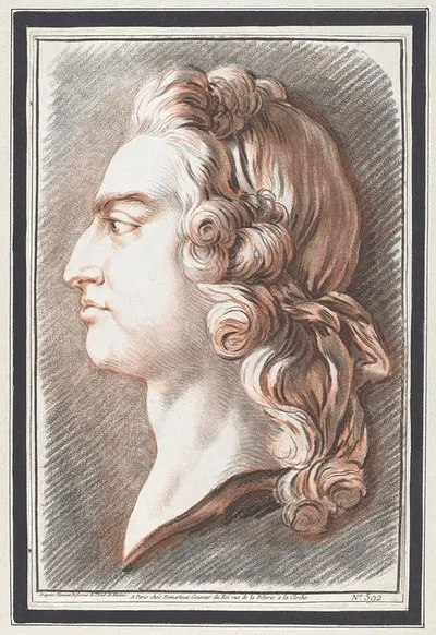 Louis XV by Жиль Демарто старший — digital art print download