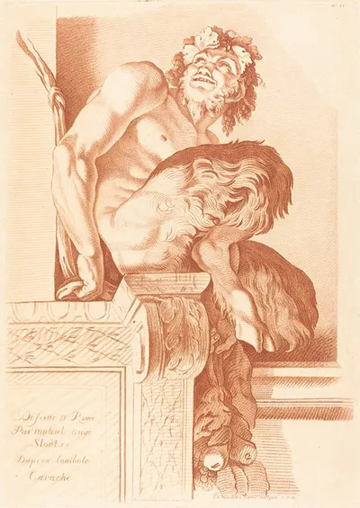 Satyr by Жиль Демарто старший — digital art print download