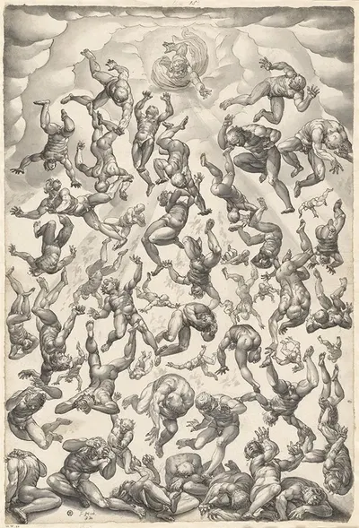 Engelssturz by Ганс Бок старший, 1582 — digital art print download