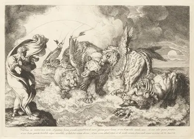 Daniel's Vision by Luigi Sabatelli, 1809 — digital art print download