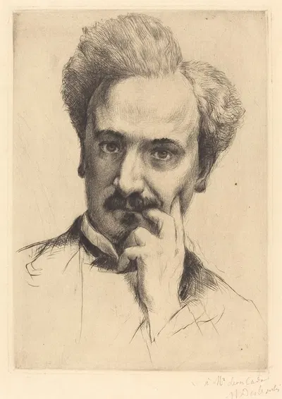 Henri Rochefort by Марсельен-Гильберт Дебутен, 1880 — digital art print download