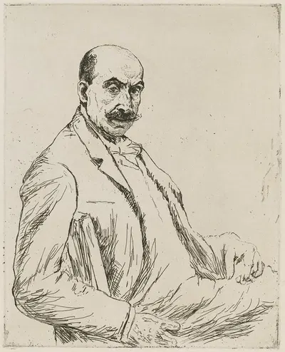 Self-Portrait by Макс Либерман, 1906 — digital art print download