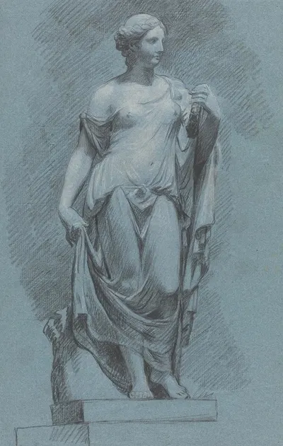 The 'Farnese Flora' at Stourhead by Самуэль Вудфорде — digital art print download