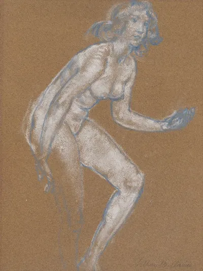 Nude by Артур Боун Дэвис, 1994 — digital art print download