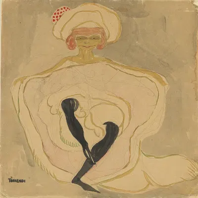 Can-Can Dancer by Аксель Тёрнеман — digital art print download
