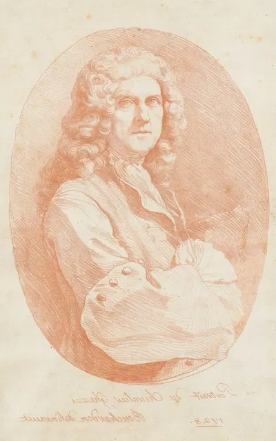 Pier Leone Ghezzi by Эдме Бушардон, 1983 — digital art print download