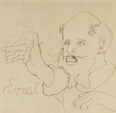 Self-Portrait by Эрнст Йозефсон, 1944 — digital art print download