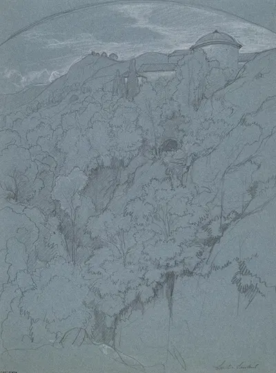 Saint-Sauveur by Франсуа Эдуар Бертан — digital art print download