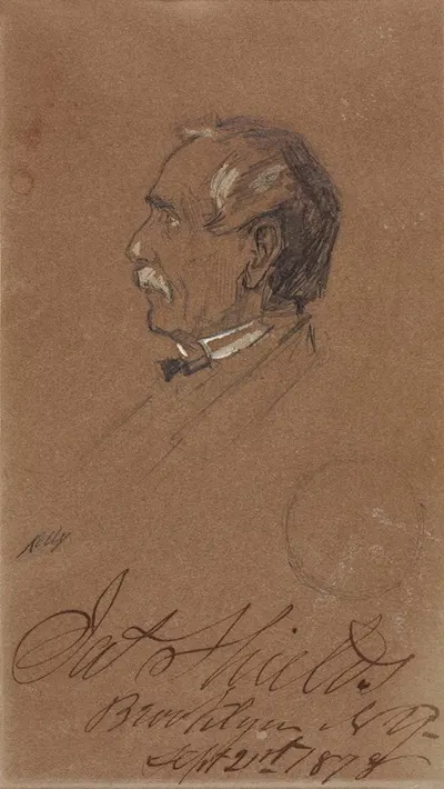 James W. Shields by James Edward Kelly — digital art print download
