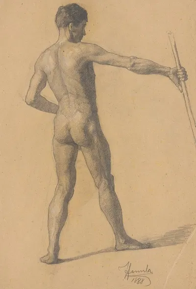 Muscleman II by Йозеф Ханула — digital art print download