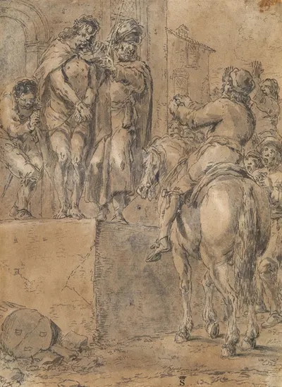 Ecce Homo by Леонар Брамер — digital art print download
