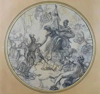 L'Egalité by Габриэль Ферье, 1887 — digital art print download
