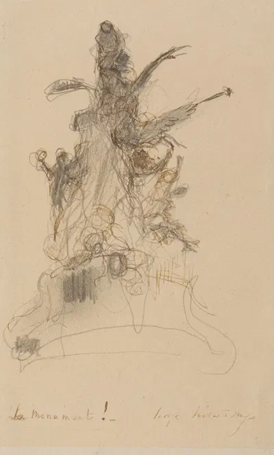 Le monument ! by Жорж Юго, 1902 — digital art print download
