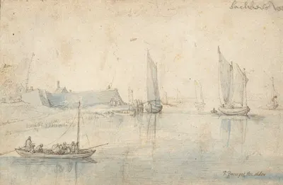View of Bakkers Veer, Netherlands by Ян Брейгель Старший — digital art print download