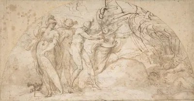 Perseus Beheading Medusa by Annibale Carracci, 1560–1609 — digital art print download