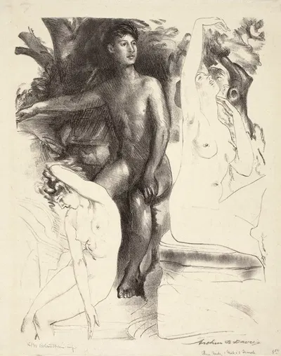 Dominion by Артур Боун Дэвис, 1920 — digital art print download