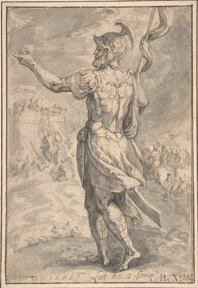 Levi Avenging the Honor of his Sister Dinah by Crispijn van den Broeck — digital art print download