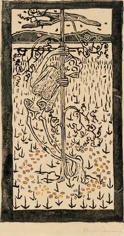 Autumn II by Хуго Симберг, 1898 — digital art print download