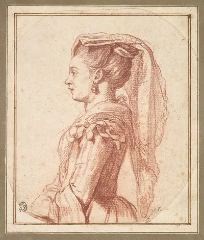 A Young Woman of Frascati by Жак Луи Давид — digital art print download