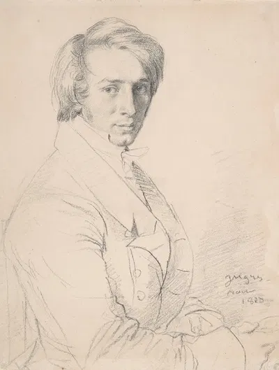 Ursin-Jules Vatinelle (1798-1881) by Жан Огюст Доминик Энгр, 1798-1881 — digital art print download