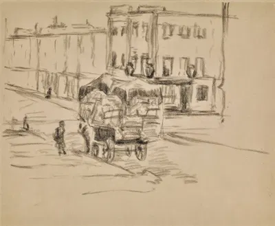 Cumberland Market by Robert Polhill Bevan — digital art print download