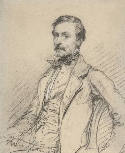 Ernest Chassériau by Théodore Chassériau, 1851 — digital art print download