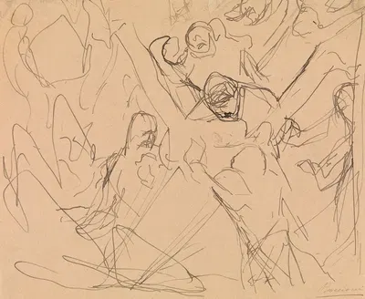 Study for 'Mourning' by Умберто Боккьони, 1910 — digital art print download