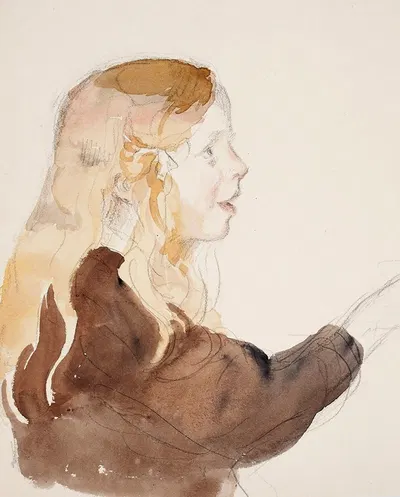 Portrait of Antti by Венни Солдан-Брофельдт, 1904 - 1905 — digital art print download