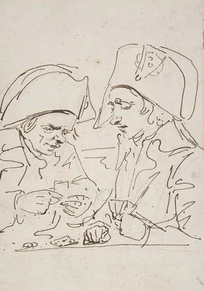 Replacements in the Parisian Guard Playing Cards in 1795 by Vivant Denon — digital art print download