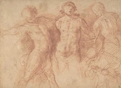 The Flagellation of Christ by Bernardo Cavallino — digital art print download