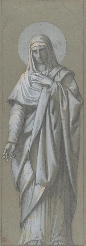 Mater Dolorosa by Camille-Auguste Gastine — digital art print download
