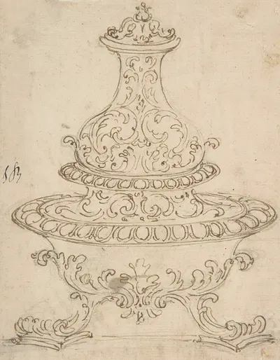 Design for a Vessel by Giovanni Battista Foggini, 1652–1725 — digital art print download