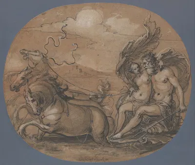 Neptune and Amphitrite by Hans Ulrich Franck, 1595–1675 — digital art print download
