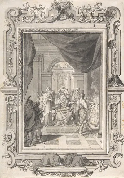 A Scene of Judgment by Johann Melchior Füssli — digital art print download