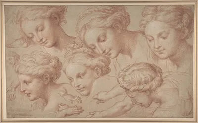 Copies after Raphael's 'The Finding of Moses' by Michel Corneille the younger — digital art print download