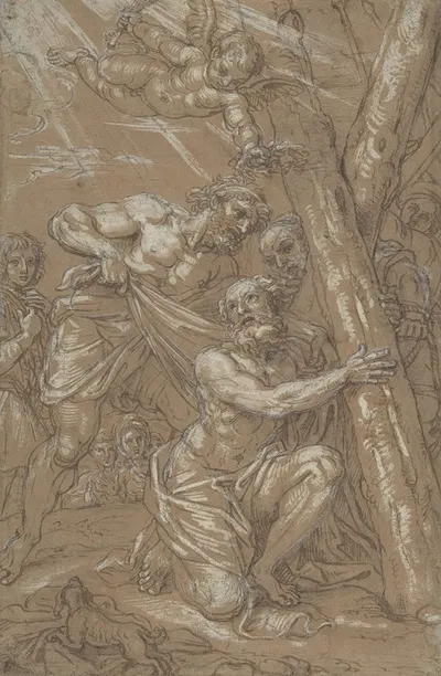 The Martyrdom of St. Andrew by Michel Corneille the younger — digital art print download