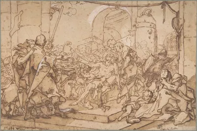 The Death of Socrates by Michel-François Dandré-Bardon — digital art print download