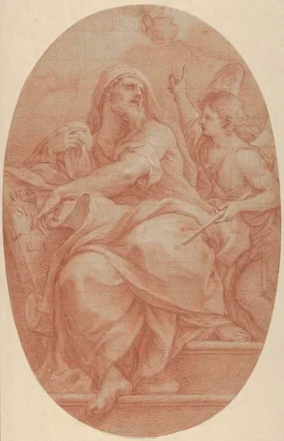 The Prophet Jeremiah by Себастьяно Конка, 1718 — digital art print download