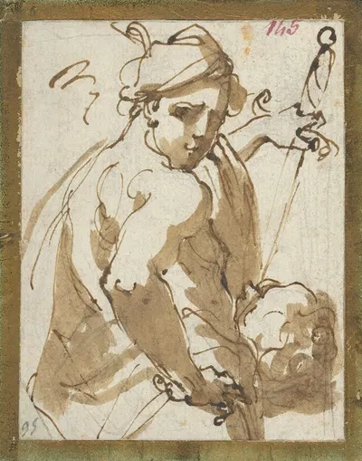 Judith with the Head of Holofernes by Убальдо Гандольфи — digital art print download