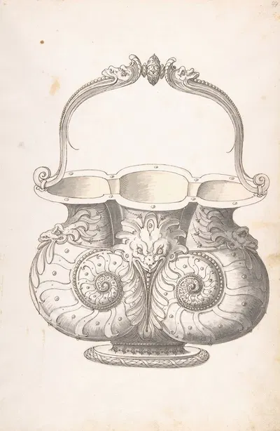 Design for a Bucket by Erasmus Hornick — digital art print download