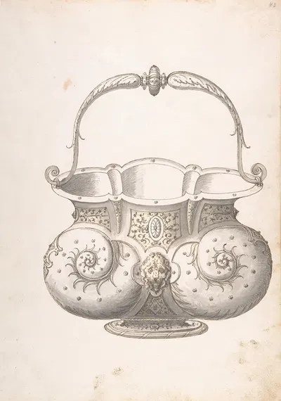 Design for a Bucket by Erasmus Hornick — digital art print download
