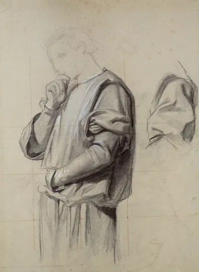 Standing Man by Eugène Leygue — digital art print download