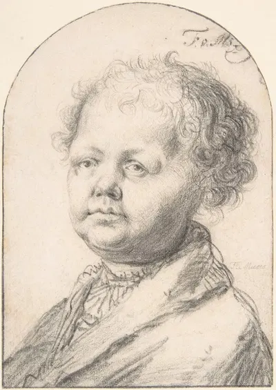 Portrait of a Young Boy by Frans van Mieris the Elder — digital art print download