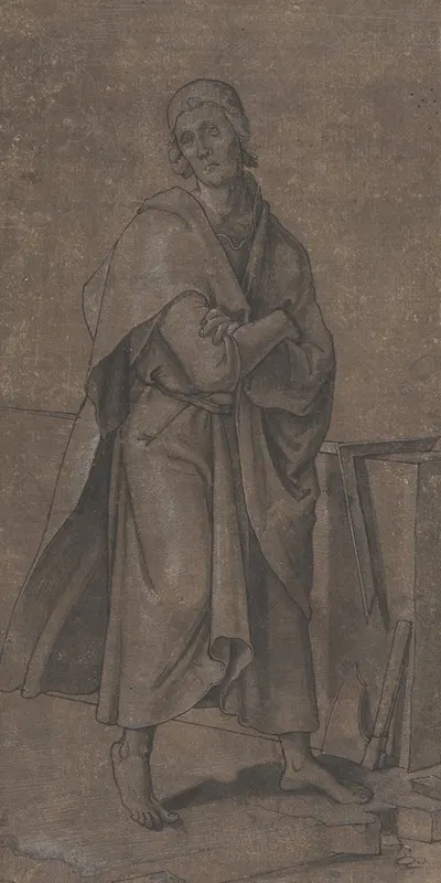 Saint Thomas by Ганс Хольбейн Младший, 1527 — digital art print download