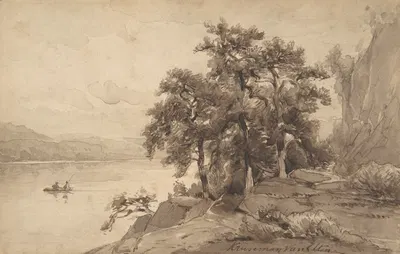 Landscape by Хендрик Дирк Круземан ван Эльтен — digital art print download