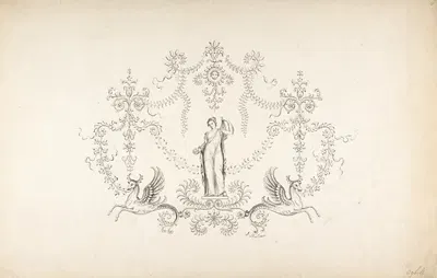 Design for Panel Decoration by J. Hulme — digital art print download