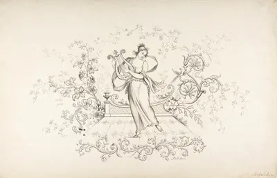 Design for Panel Decoration by J. Hulme — digital art print download