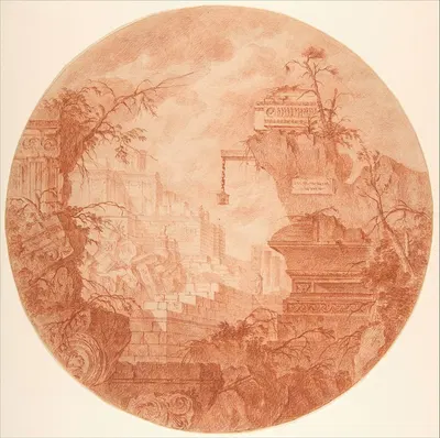 Architectural Fantasy by Jean-Laurent Le Geay — digital art print download
